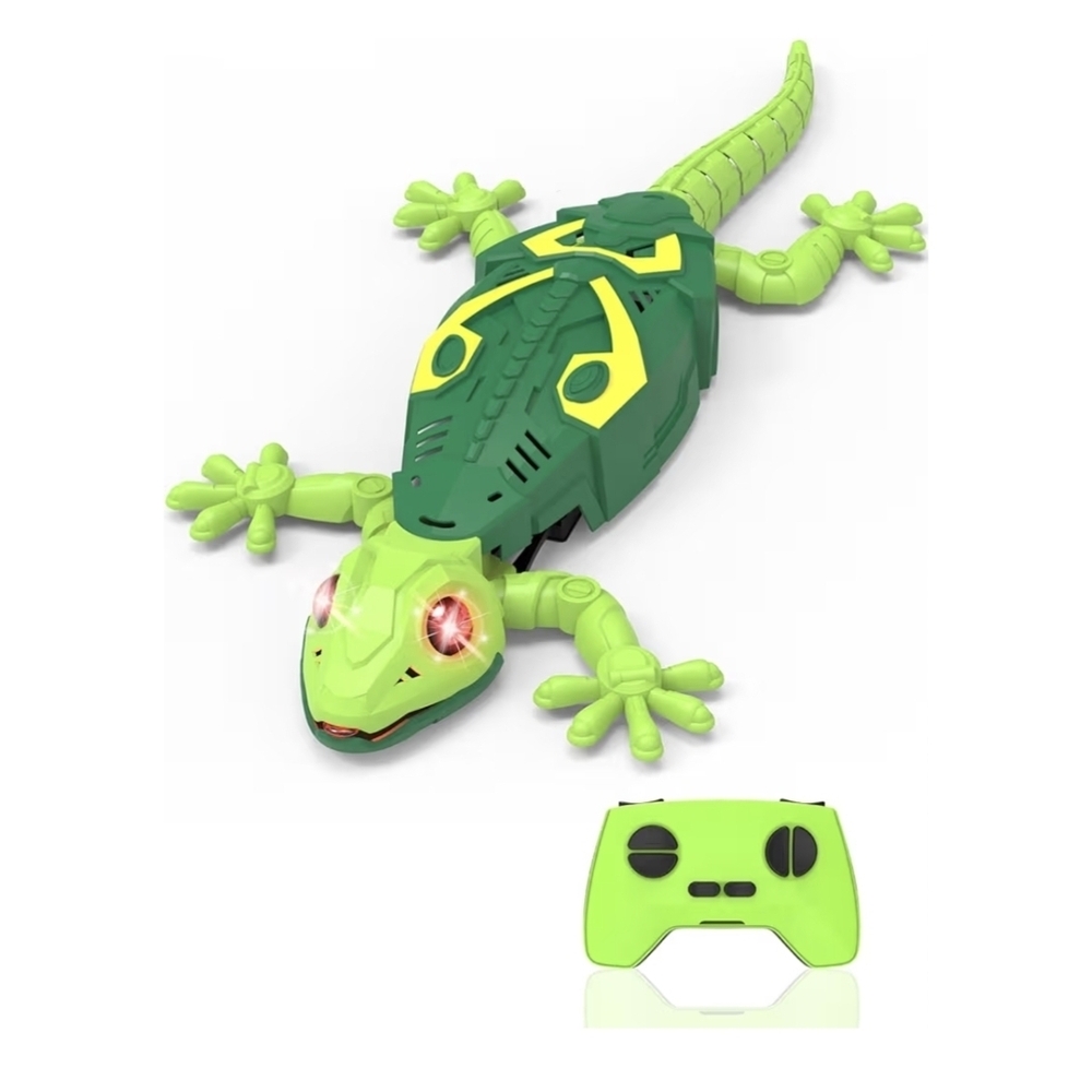 Vibrant Green Reptile Toy with Remote Control